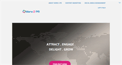 Desktop Screenshot of more2pr.com